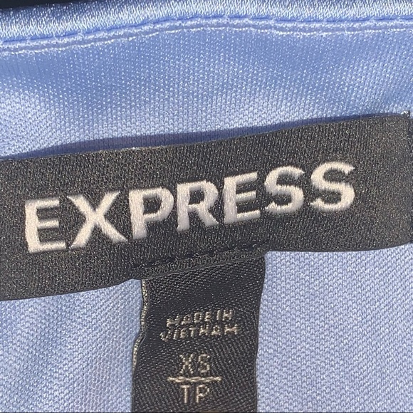 2/$40 👸🏻 Silky Baby Blue Express A-Line Dress 💕💙 - Picture 9 of 10